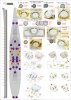 Pontos 37034FN USS BB-63 Missouri 1945 Advanced Detail Up Set for Hobbyboss Kit (Teak Tone wooden deck) 1/350